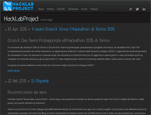 Tablet Screenshot of hacklabproject.org